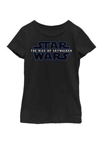 Star Wars Wars Girl 7 16 The Rise Of Skywalker All Movie Vertical Back Short Sleeve Graphic T Shirt