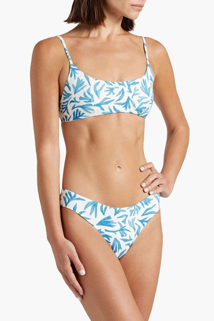 Onia Daisy printed low-rise bikini briefs 2