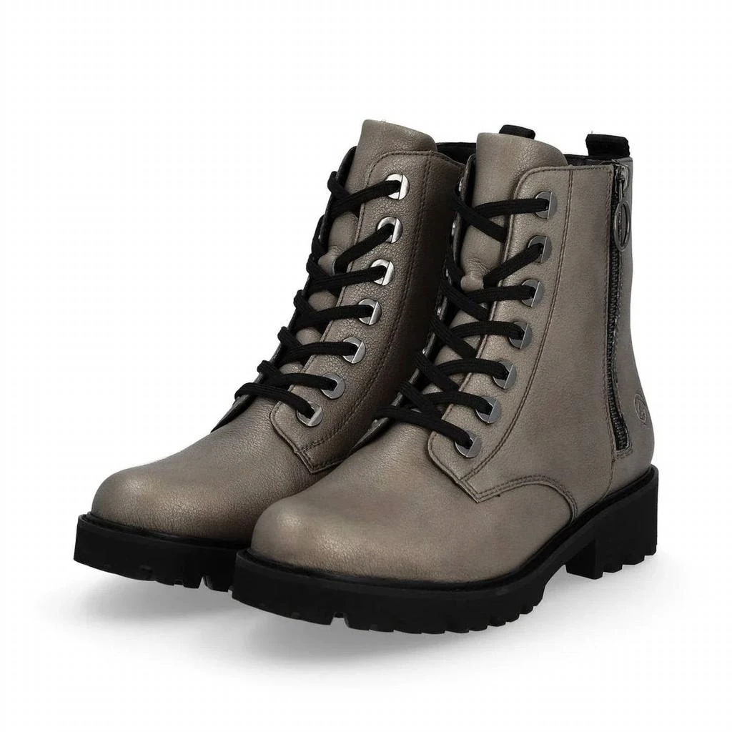 Remonte Women's D8671-91 Boots In Dirty Silver 3