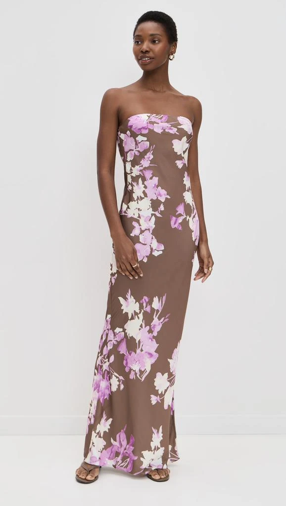 ROCOCO SAND Strapless Maxi Dress 1