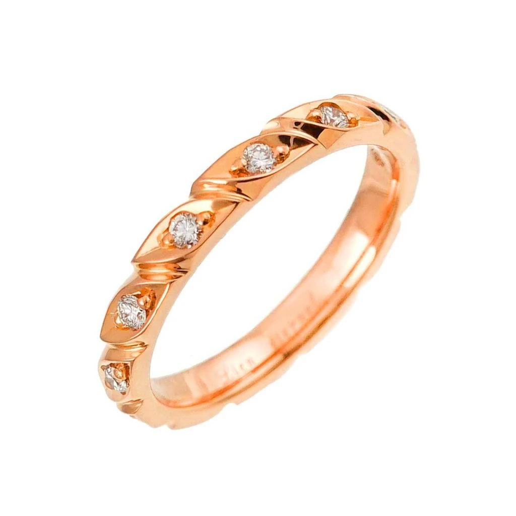 Chaumet pink gold (18K) Band Ring (Pre-Owned) 1