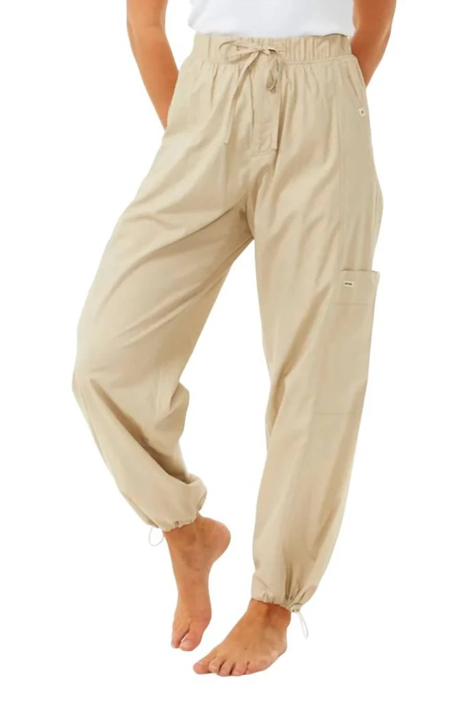 Rip Curl South Bay Cargo Pant In Beige 2