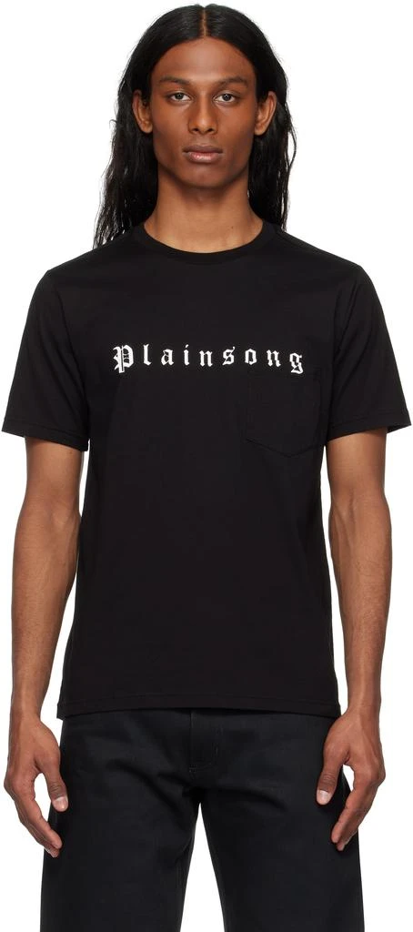 TAKAHIROMIYASHITA TheSoloist. Black 'Plainsong' T-shirt 1