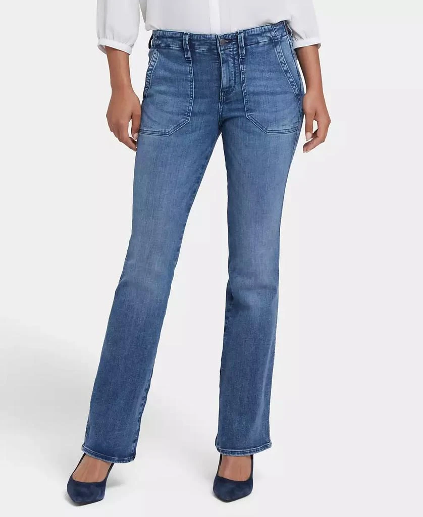 NYDJ Women
s Barbara Bootcut Utility Jeans 1