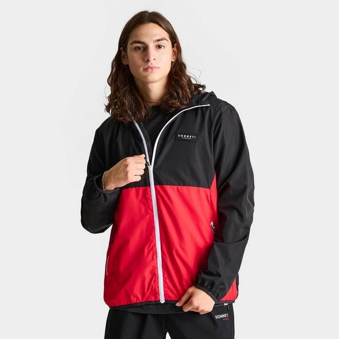 SUPPLY & DEMAND Men's Sonneti Saul Full-Zip Windbreaker Jacket 1