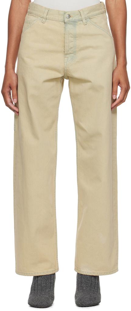 Filippa K Beige Baggy Jeans