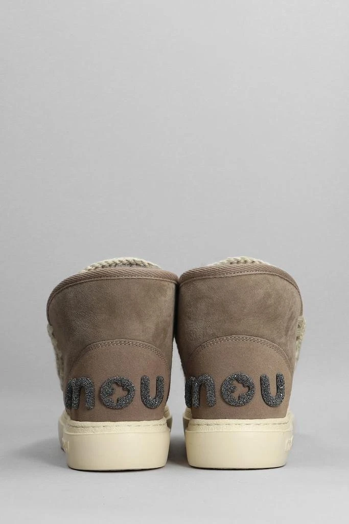 Mou Mou Eskimo Sneaker Bold Low Heels Ankle Boots 4