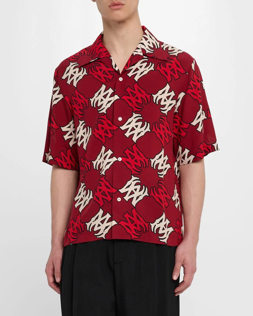 AMIRI Men's MA Quad Bowling Shirt 4