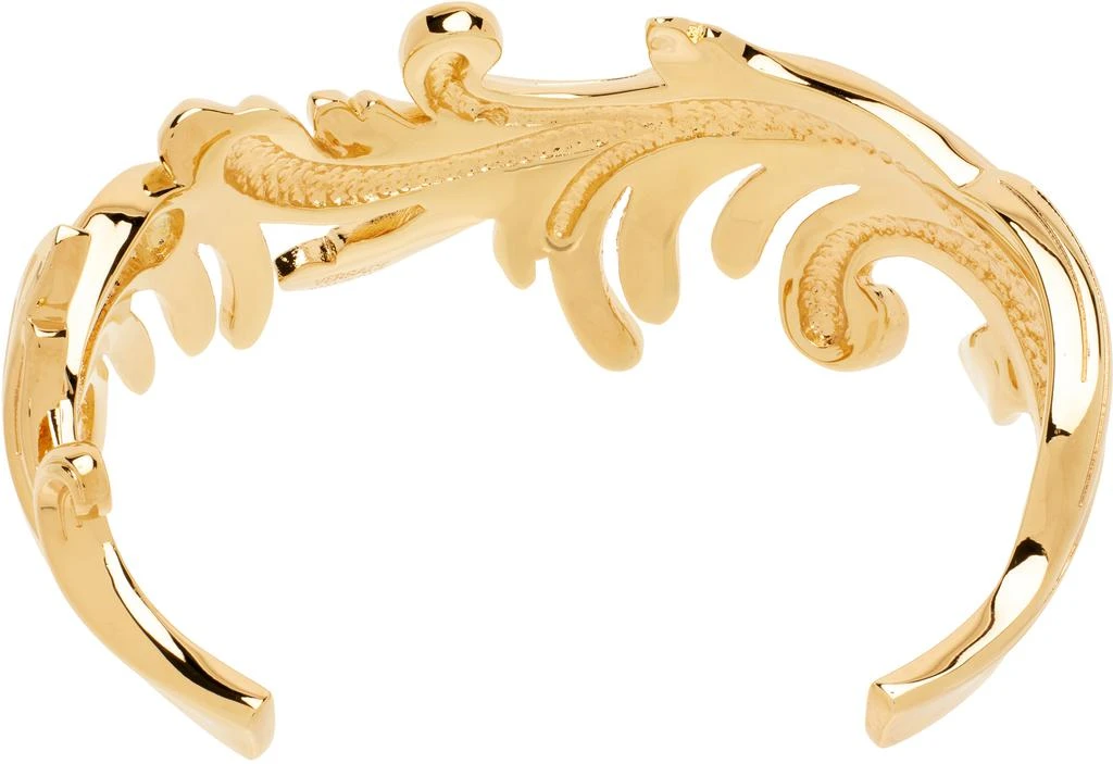 Versace Gold Barocco Leaf Bracelet 2