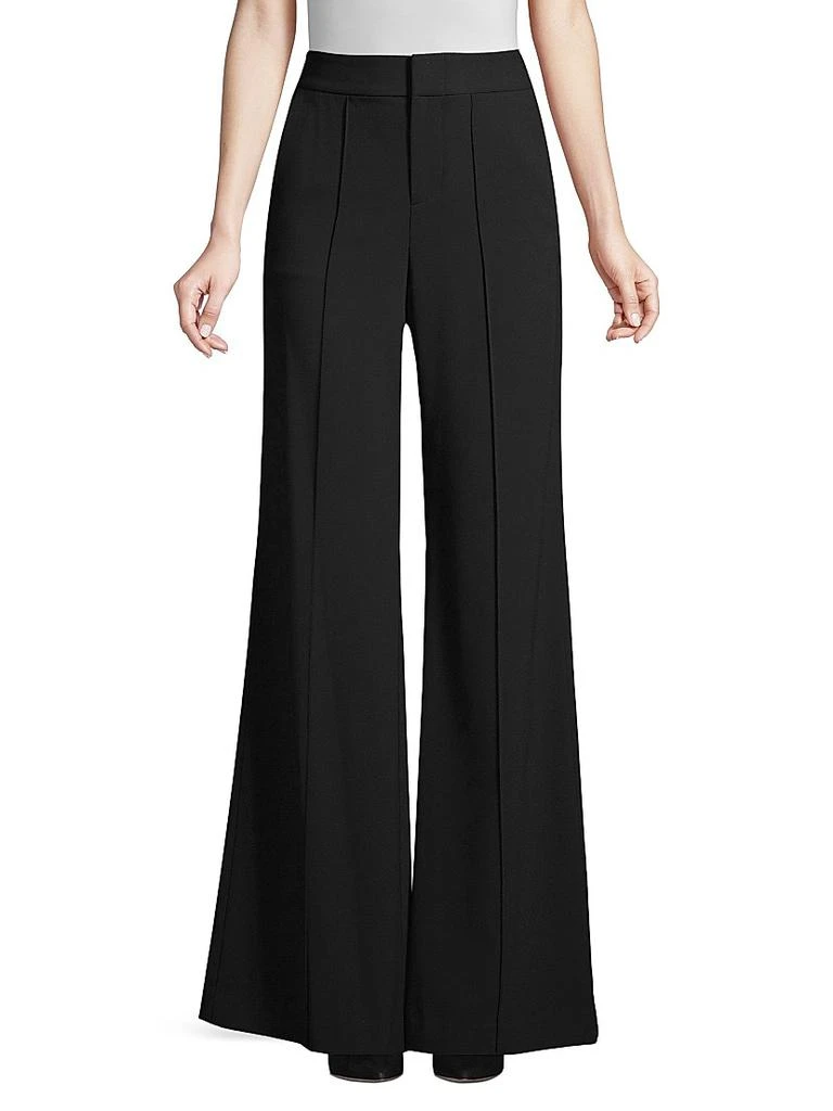 Alice + Olivia Dylan High-Waist Wide-Leg Pants 3