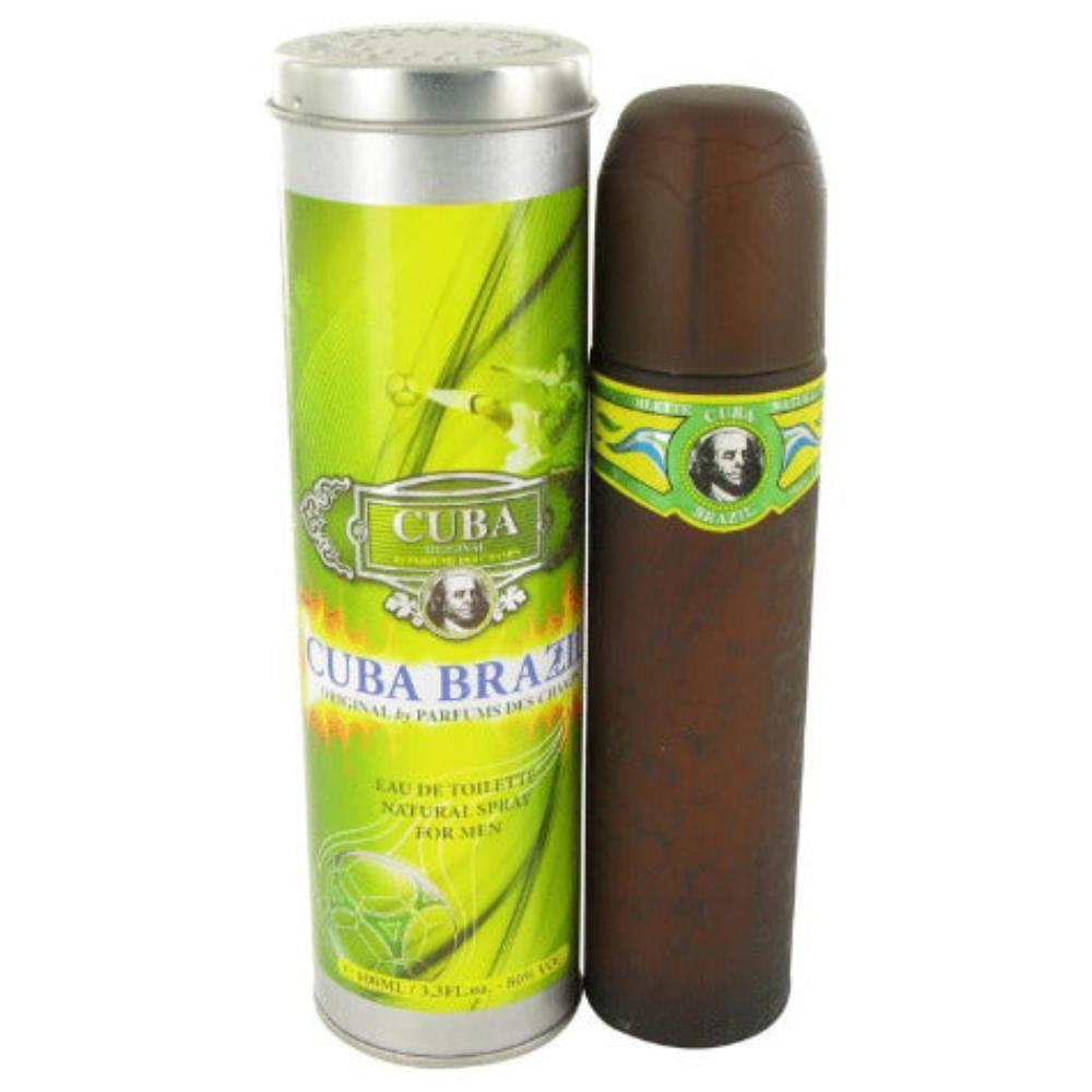 cuba Brazil Eau De Toilette Men's Cologne 3.3 Oz