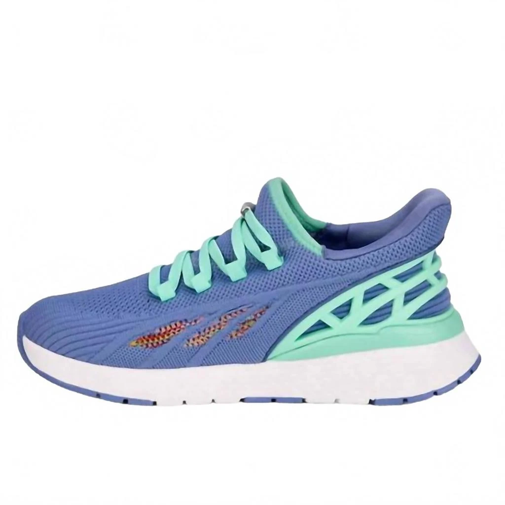 Drew Women
s Halo Athlethic Shoes In Blue Mesh Combo 2