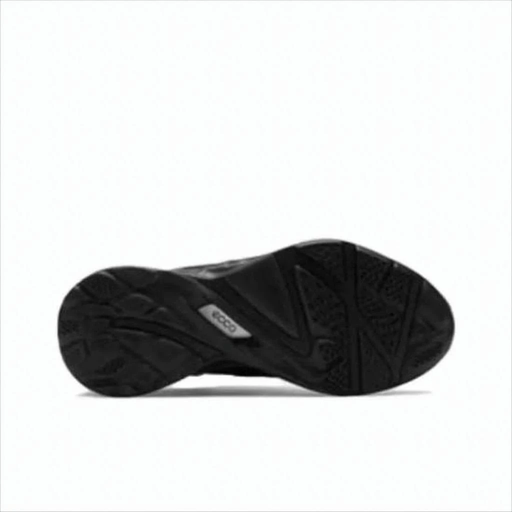 ECCO Embossed Leather Sneakers with Sculpted Rubber Sole 2