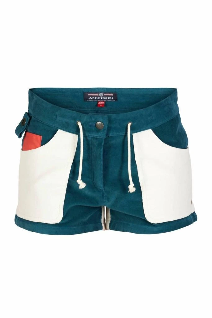 AMUNDSEN 3 Incher Concord Shorts In Faded Blue/natural 1