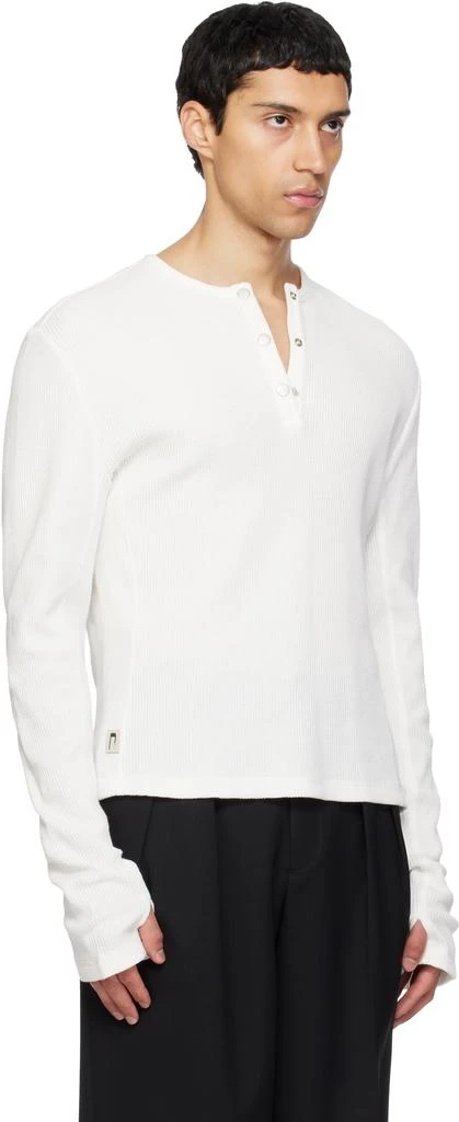 CARRER White Lis Classic Henley 2