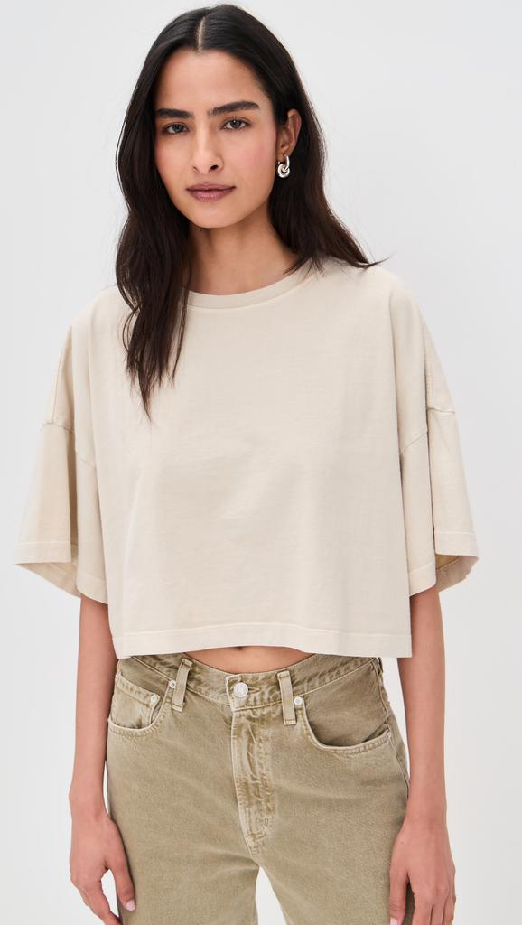 AGOLDE Arli Oversized Cropped Tee