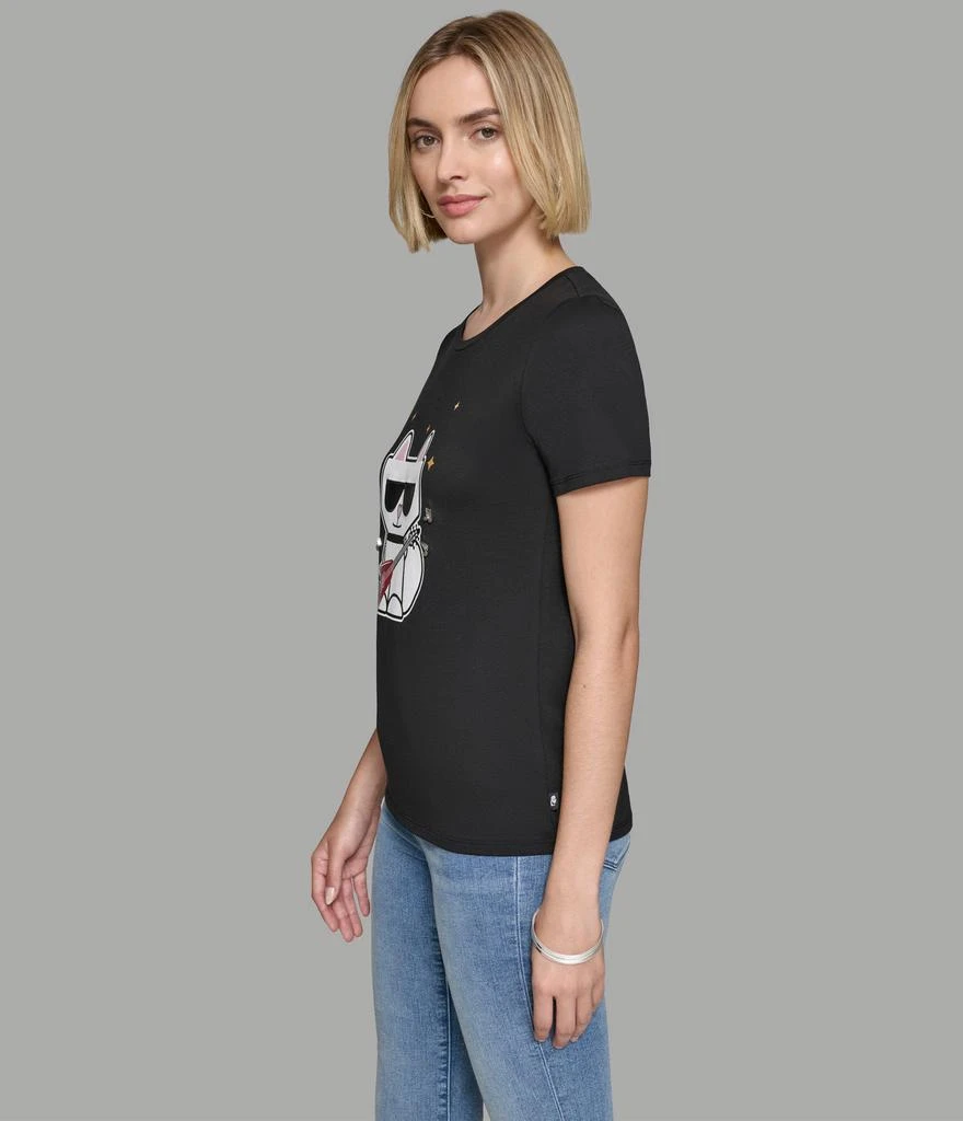 Karl Lagerfeld Paris ROCKER CHOUPETTE TEE 2