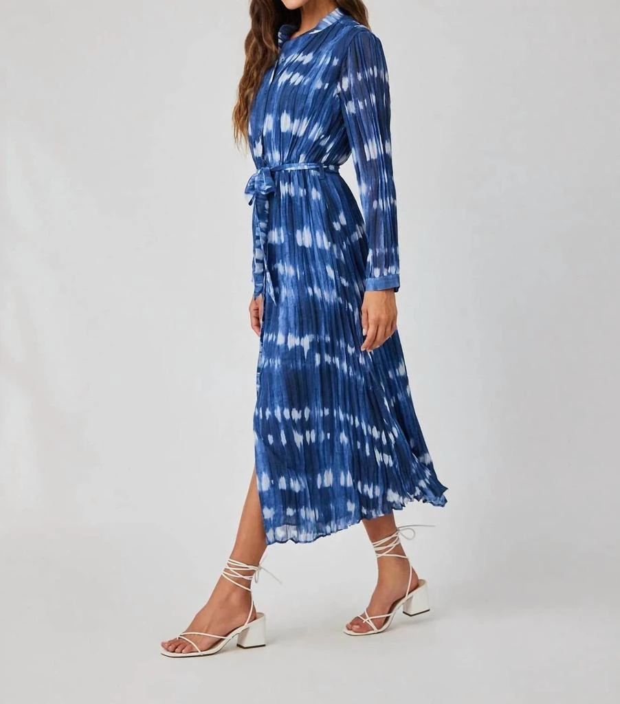 Bella Dahl Bella Dahl - Long Sleeve Pleated Maxi Dress 3