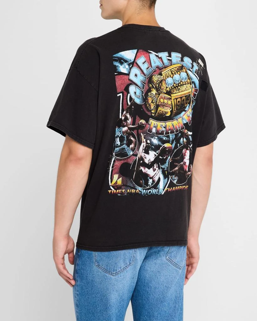 DOMREBEL Men's Chicago Bulls Graphic T-Shirt 3