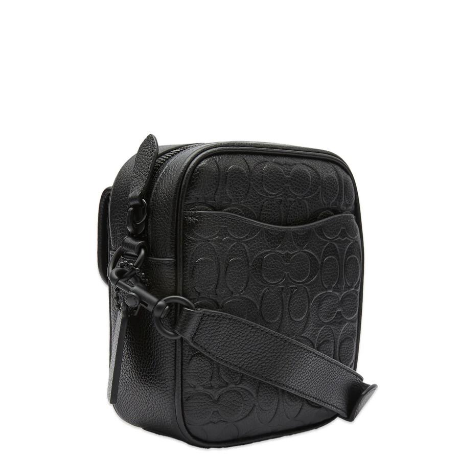 Coach Beck Crossbody Bag in Blackout Signature Leather