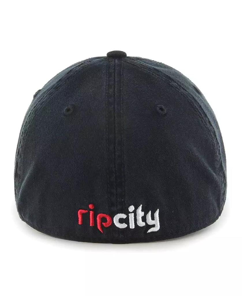 47 Brand Men's Black Portland Trail Blazers Classic Franchise Fitted Hat