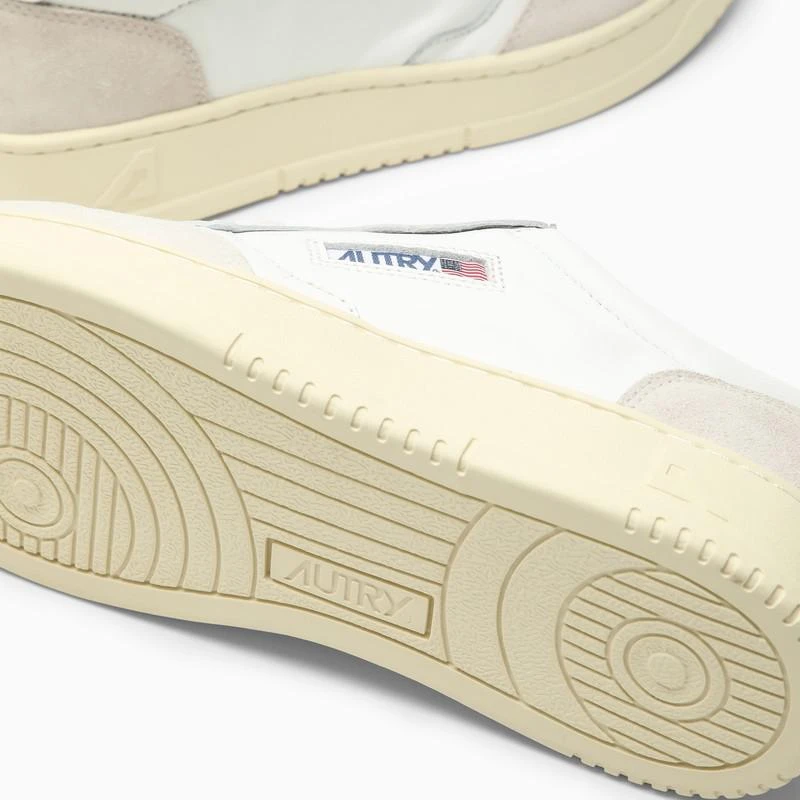 AUTRY Medalist trainer in white leather and suede 5