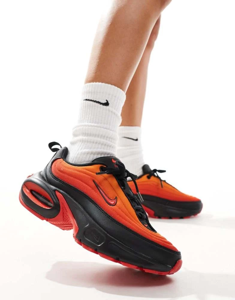 NIKE Nike Air Max Portal unisex trainers in orange and black 5