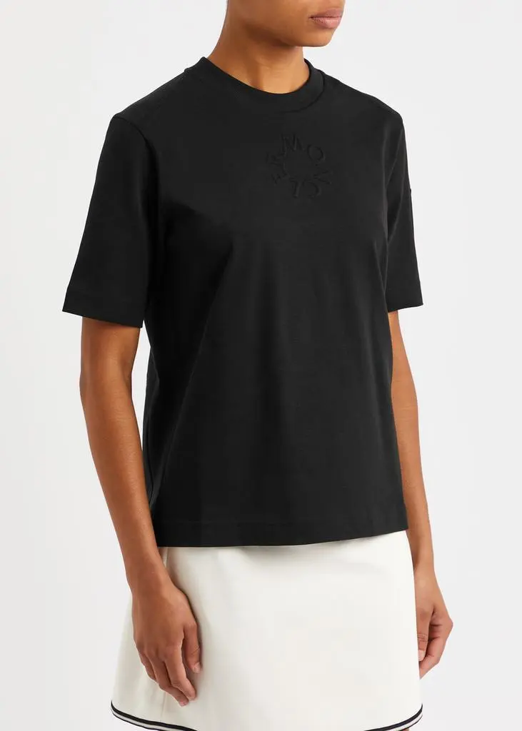 Moncler Logo-embossed cotton T-shirt  2