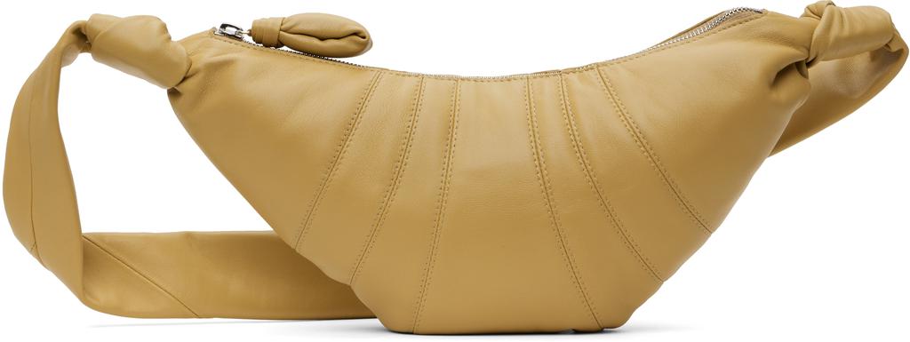 Lemaire Yellow Small Croissant Bag