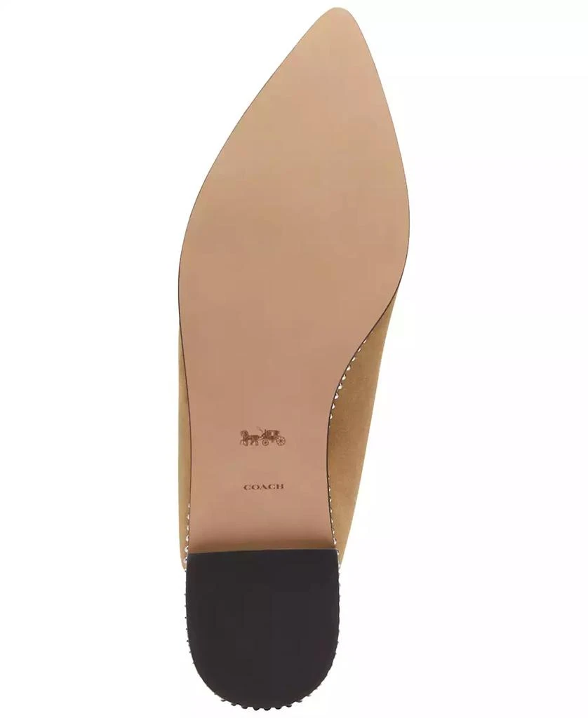 Coach Women's Vae Studded Slingback Flats 5
