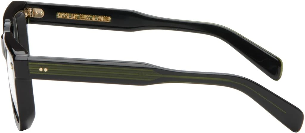 Cutler and Gross Black 1410 Square Glasses 3