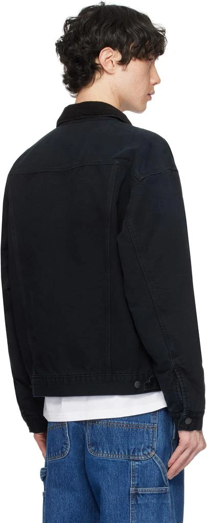 Carhartt WIP Black Dayton Trucker Jacket 3