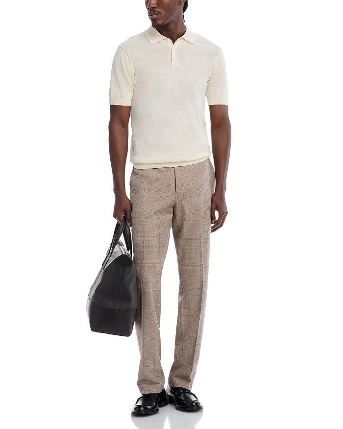 Jack Victor Cotton & Silk Knit Polo Shirt