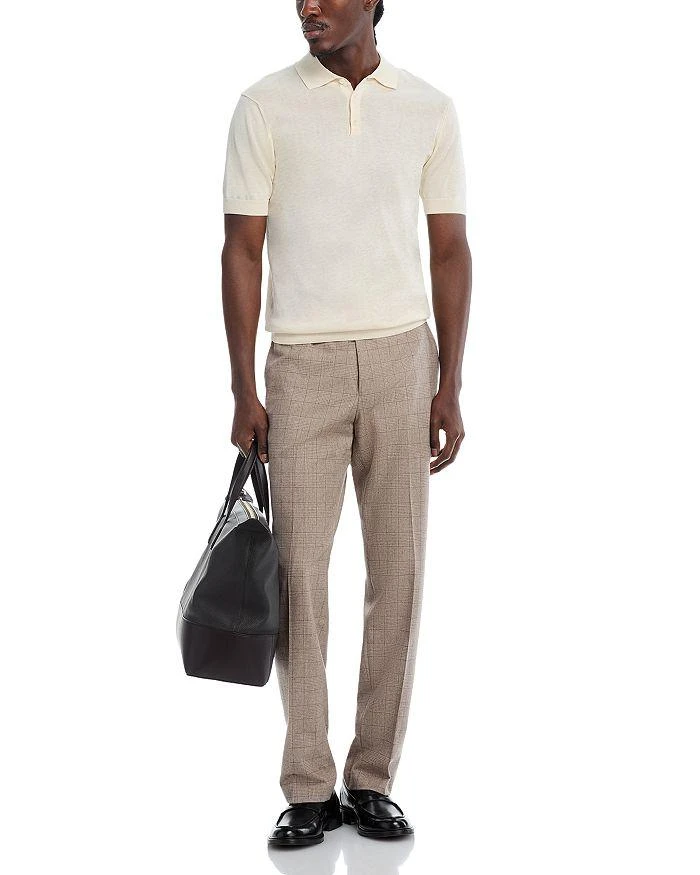 Jack Victor Cotton & Silk Knit Polo Shirt 2