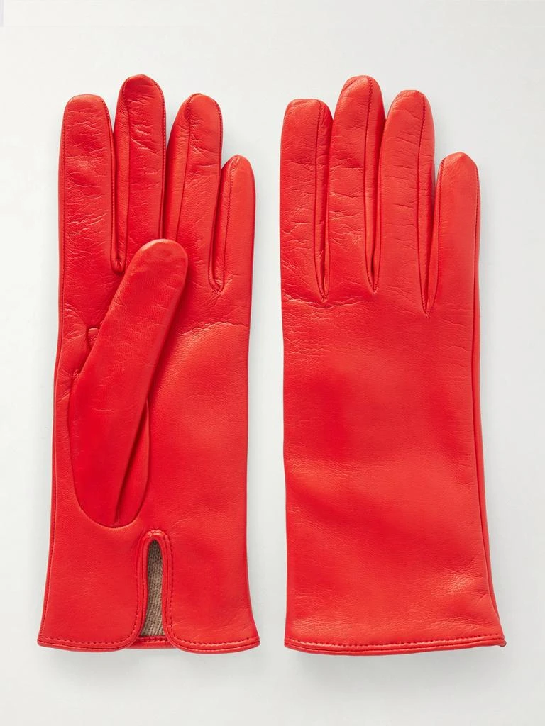 Nour Hammour Leather Gloves