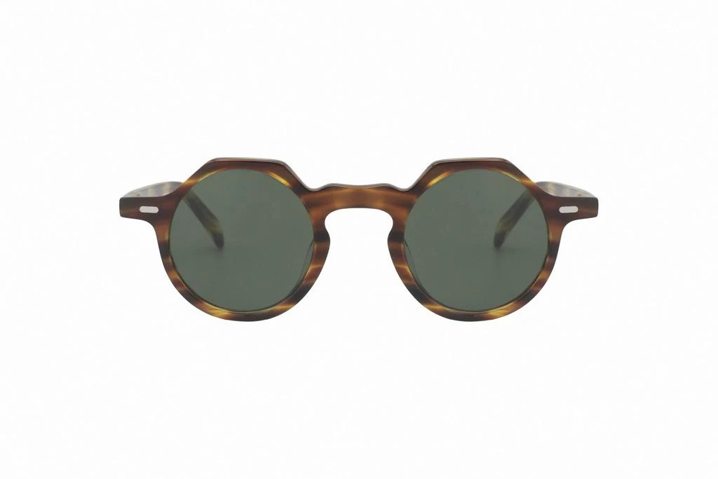 Lesca Lesca Yoga Round Frame Sunglasses 1