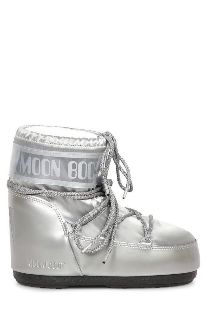 MOON BOOT クラシック ロ クランス レスアッフ スノフツ Moon Boot Moon Boot Classic Low Glance Lace-Up Snow Boots