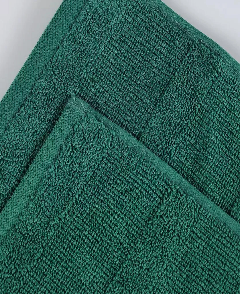 Superior Roma Ribbed Turkish Cotton Quick-Dry Solid Assorted Highly Absorbent Towel 7