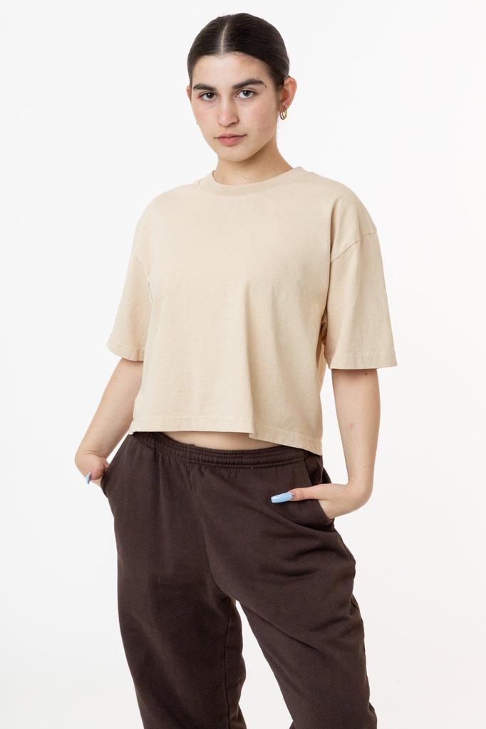 Los Angeles Apparel 1820GD - Oversized Crop Tee