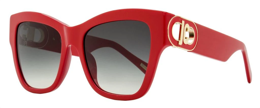 Ferragamo Cat Eye Sunglasses SF1103S 600 Red 55mm Ferragamo Sf 1103s 600 55mm Womens Cat-eye Sunglasses In Red  main image 4