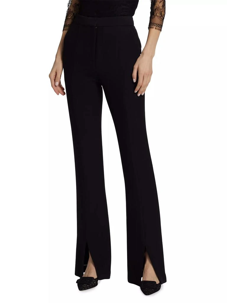 Adam Lippes Louisa Wool Slit Pants 3