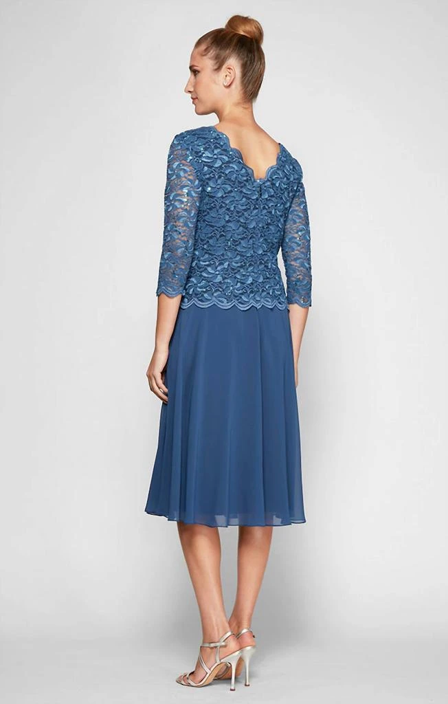 alex evenings sequin lace cocktail dress Alex Evenings Elaine Sleeveless Lace Gown Buff / 8 main image 0