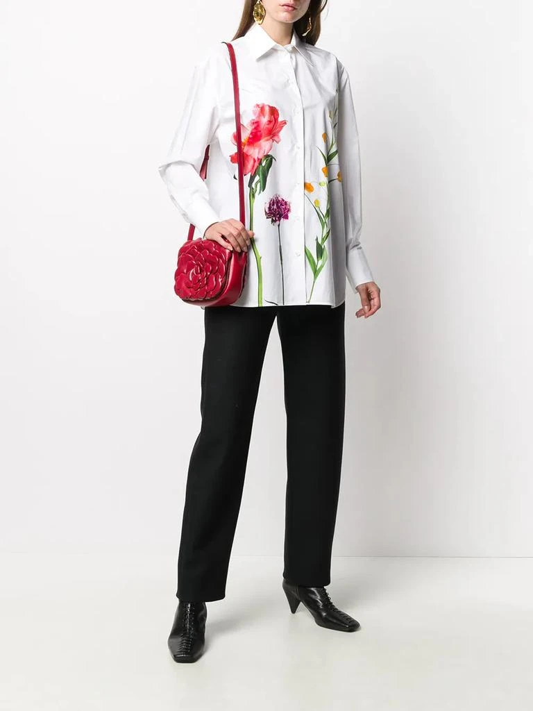 Valentino Valentino Tiered Floral Clutch Bag 4