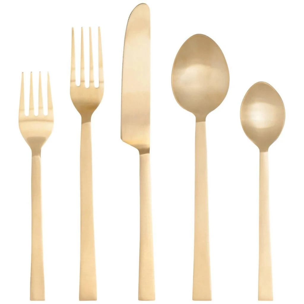 Danica Heirloom Danica Heirloom - Matte Edge Flatware - Set Of 5