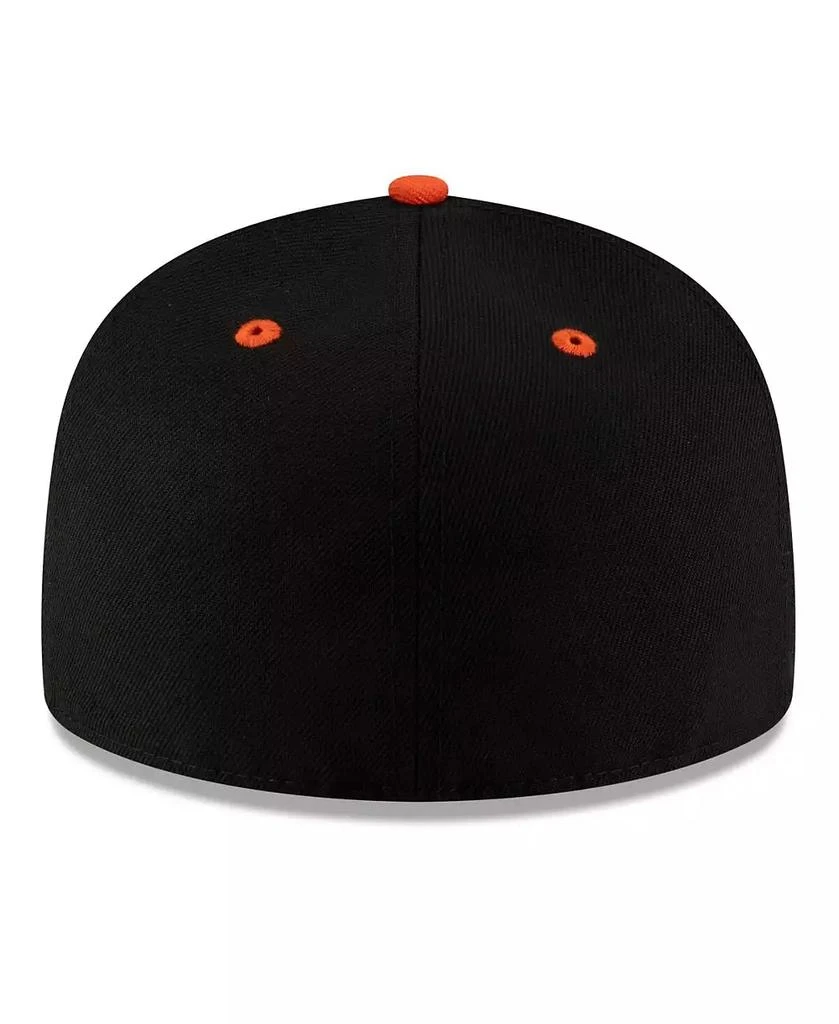 New Era Men's Black/Orange Miami Hurricanes On-Field 59FIFTY Fitted Hat 4
