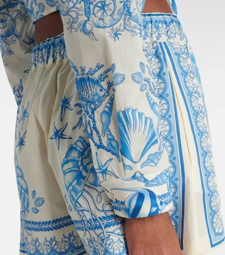 Versace Underwater Barocco crop top 5