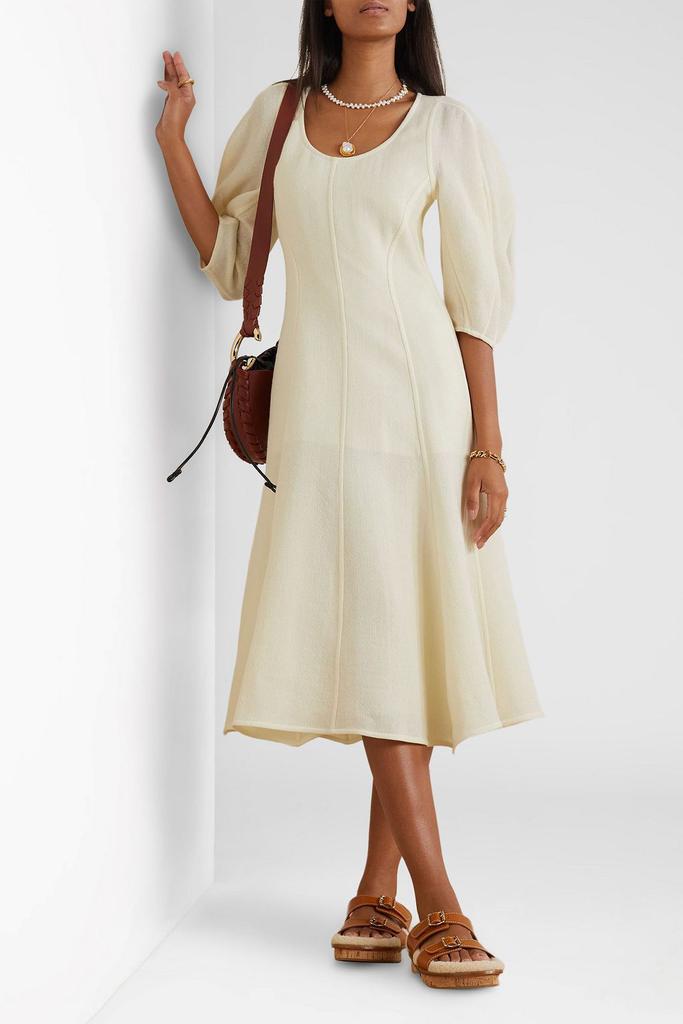 Chloé Wool and cashmere-blend midi dress