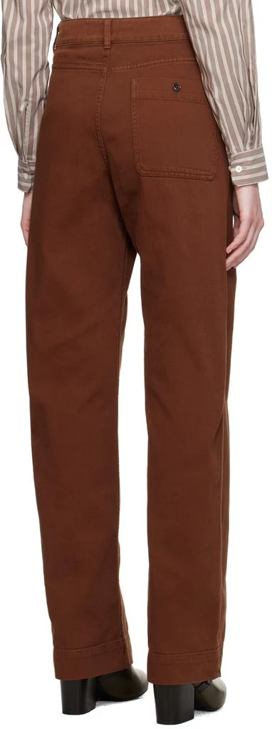 Lemaire Brown Relaxed-Fit Jeans 3