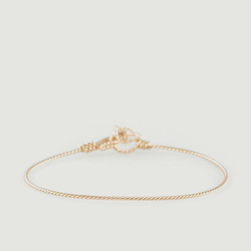 Atelier Paulin Original Nude Torsadé bracelet Gold ATELIER PAULIN