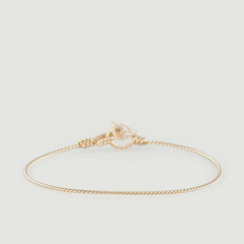 Atelier Paulin Original Nude Torsadé bracelet Gold ATELIER PAULIN 1